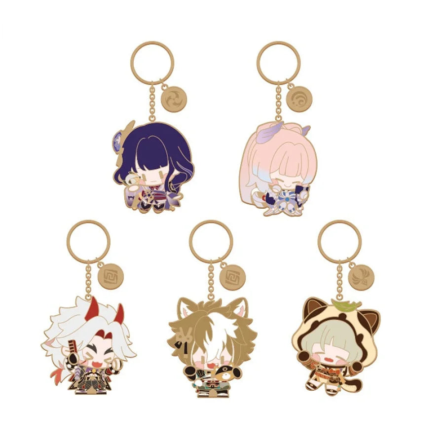 Genshin Impact Character Series Metal Pendants