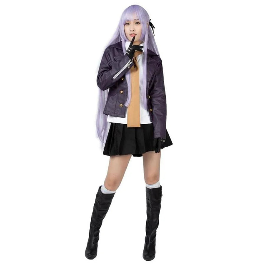 Danganronpa Dangan-Ronpa Kyoko Kirigiri Cosplay Costume Mp001584 Xs / Us Warehouse (Us Clients