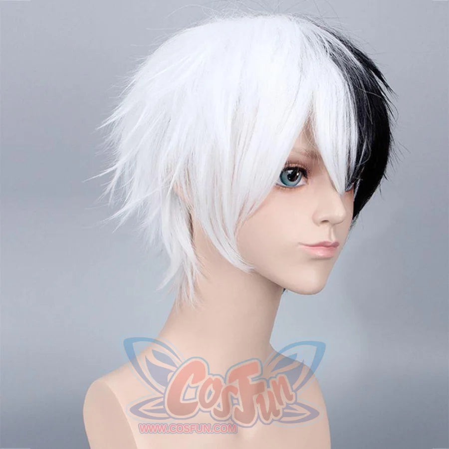 Danganronpa Monokuma Cosplay Wig Dangan Ronpa Hair Pixie Haircut Mp005792 Wigs