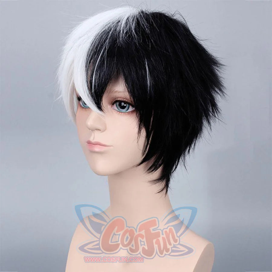 Danganronpa Monokuma Cosplay Wig Dangan Ronpa Hair Pixie Haircut Mp005792 Wigs