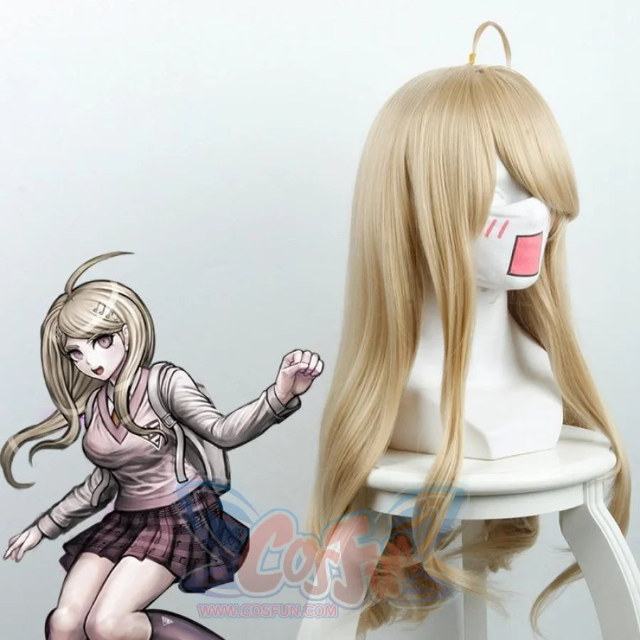 Danganronpa V3 Killing Harmony Kaede Akamatsu Cosplay Wigs Wavy Hair C00067