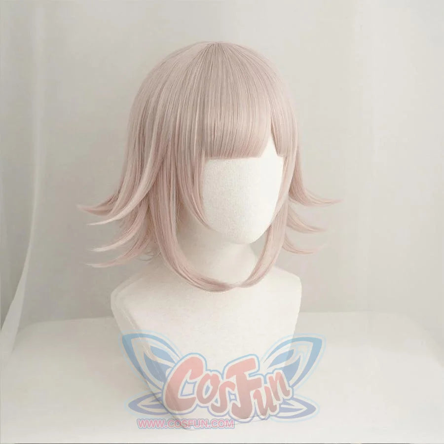 Danganronpa V3 Killing Harmony Nanami Chiaki Cosplay Wigs Pink Hair Mp005694