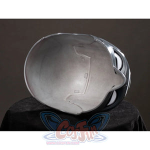 Daredevil: Born Again Bullseye cosplay helmet interior view shows the resin shell underside and open face cutout