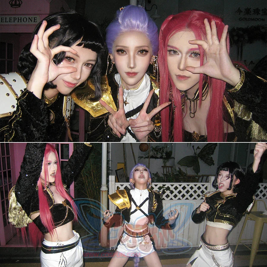 Mira Cosplay Costume Golden Balck White Outfit N09564 Costumes