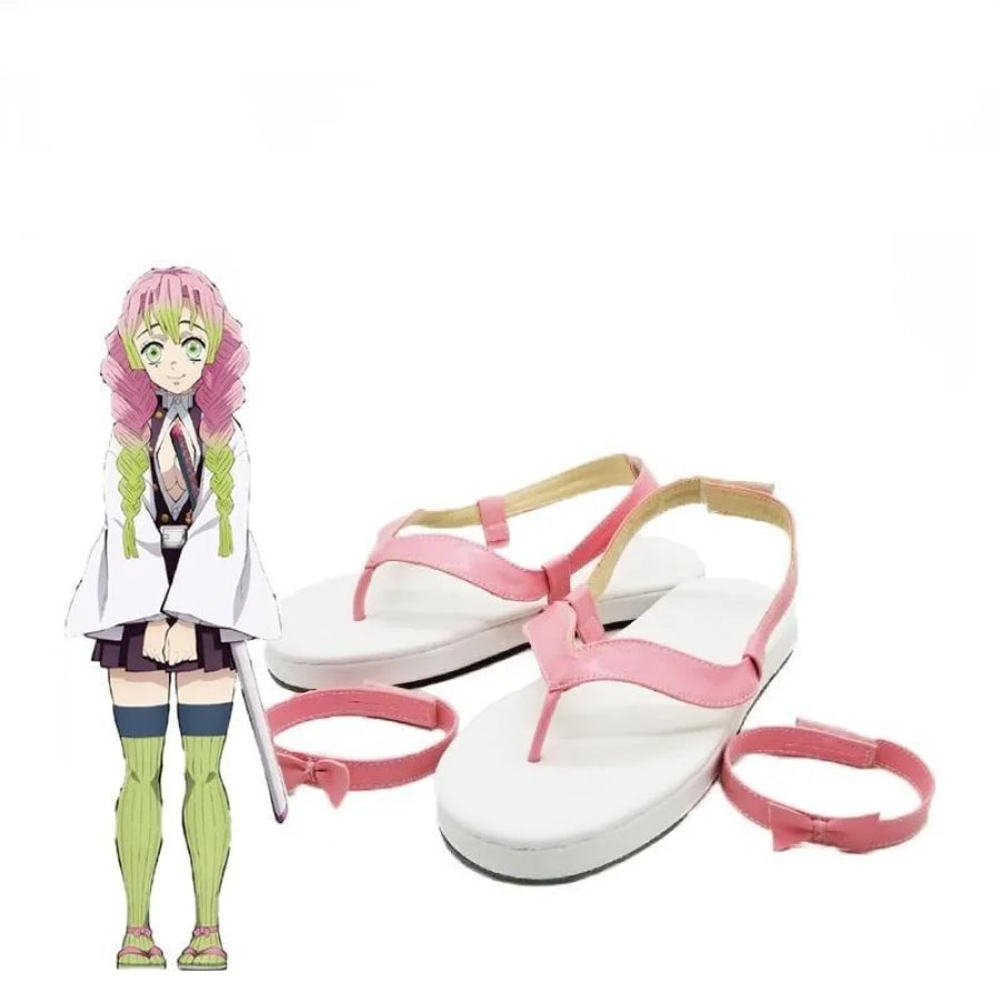 Demon Slayer Kimetsu No Yaiba Kanroji Mitsuri Cosplay Shoes & Boots