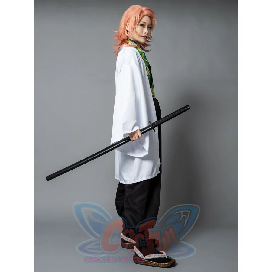 Demon Slayer: Kimetsu No Yaiba Sabito And Makomo Cosplay Costume Mp005379 Costumes