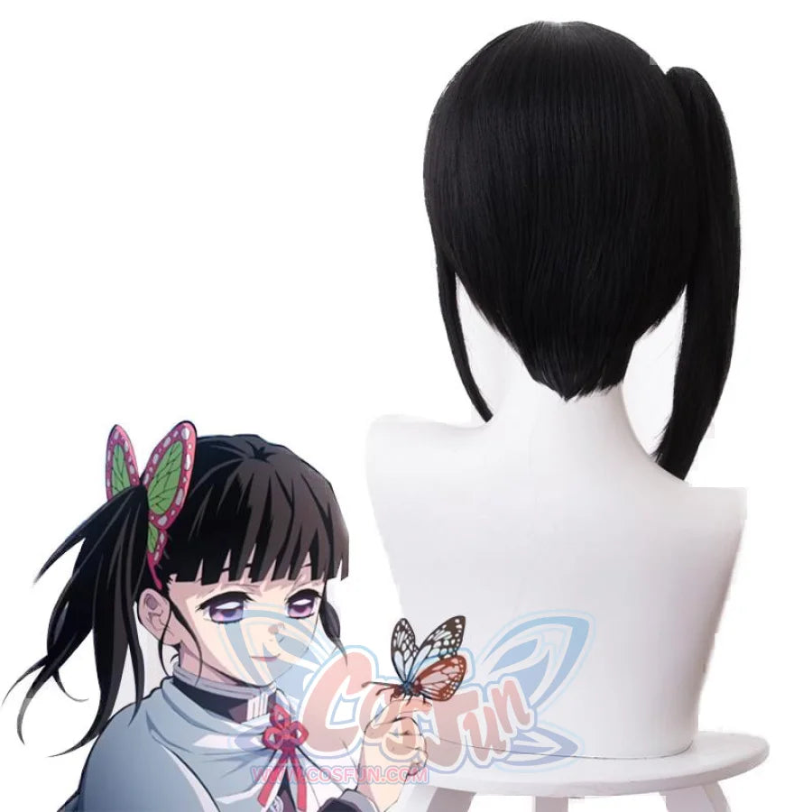 Demon Slayer Kimetsu No Yaiba Tsuyuri Kanawo Cosplay Wigs Ponytail Mp005664