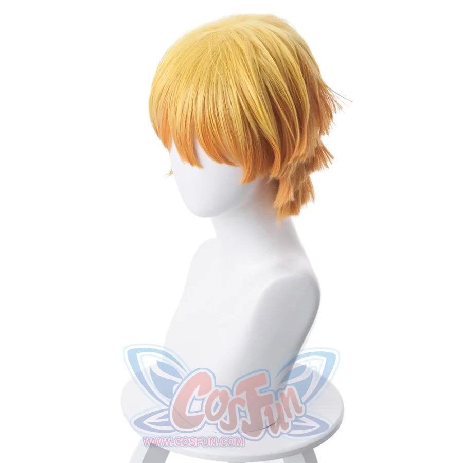 Demon Slayer Kimetsu No Yaiba Zenitsu Agatsuma Cosplay Wig Mp004933 Wigs