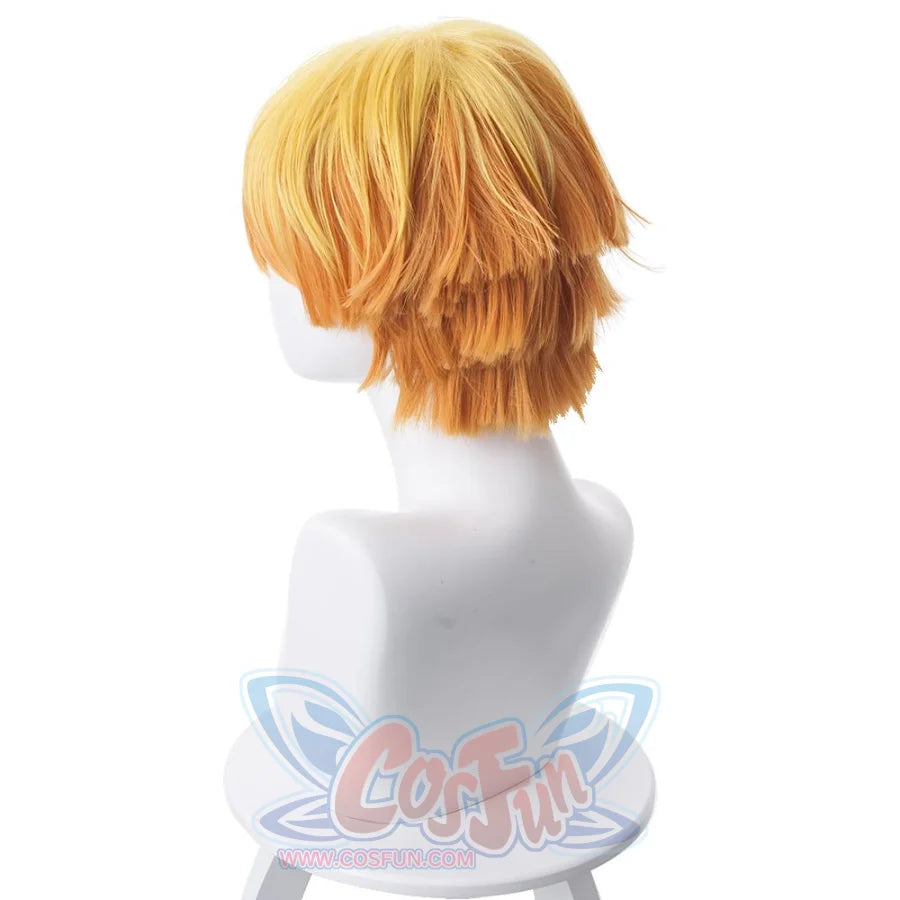 Demon Slayer Kimetsu No Yaiba Zenitsu Agatsuma Cosplay Wig Mp004933 Wigs