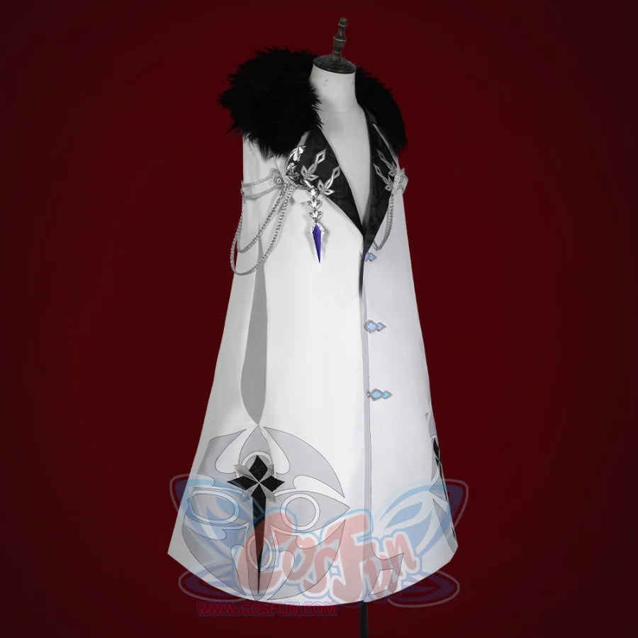 Genshin Impact Fatui Harbinger Rooster Pulcinella Cape Cosplay Costume C07579 A Xs Costumes