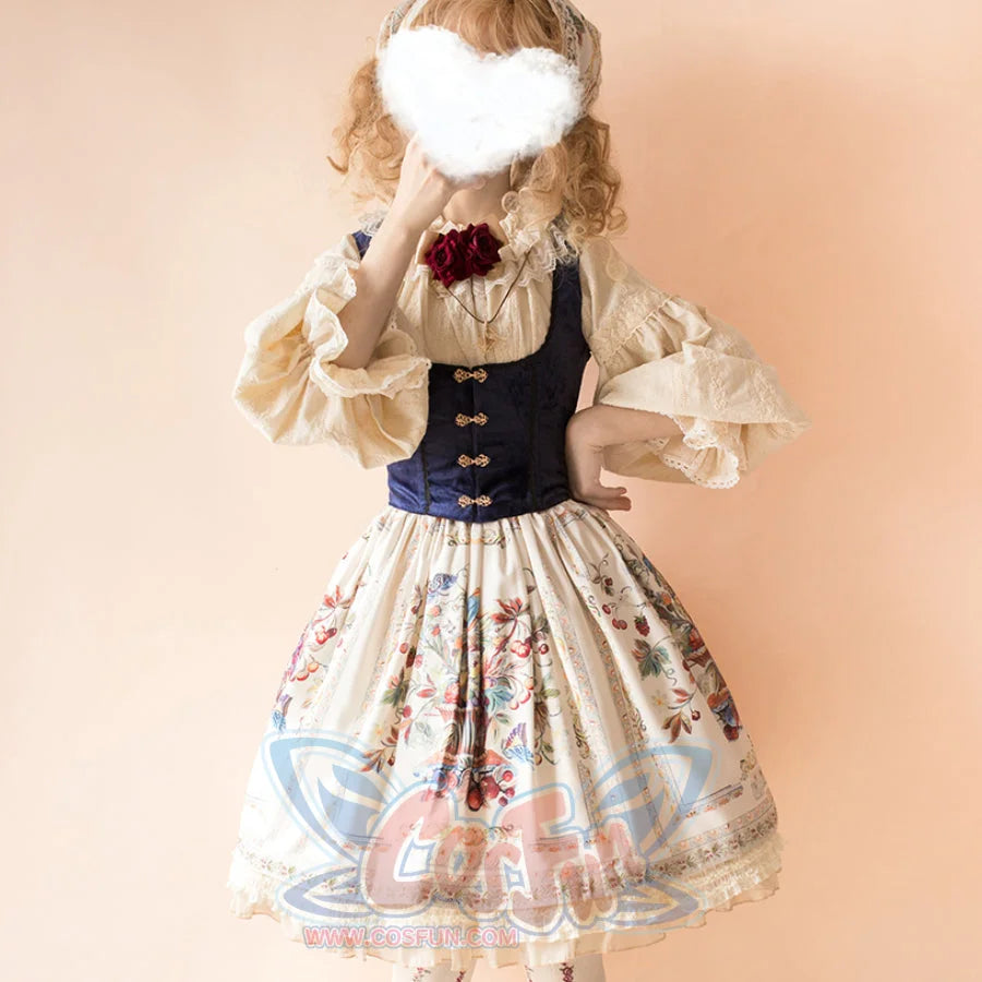 Bavaria Style Elegant Lolita Short Skirt