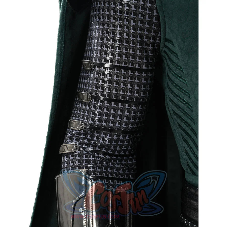 Doctor Doom cosplay sleeve texture with a repeating silver-gray cross pattern.