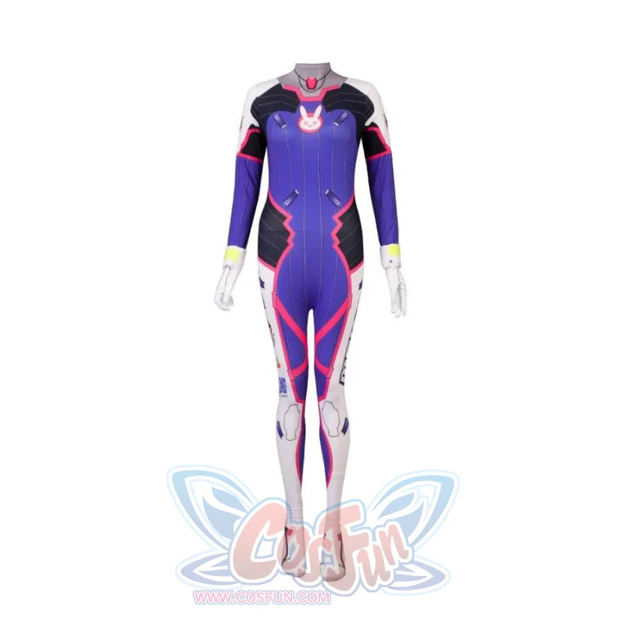 Overwatch Ow D.va Hana Song Cosplay Costumes Mp003611 Xs / Us Warehouse (Us Clients Available)
