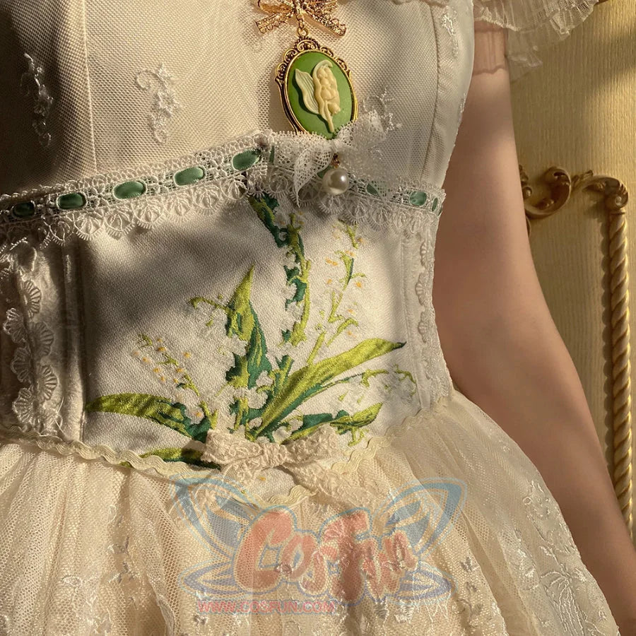 Lily of The Valley Elegant Lolita Corset