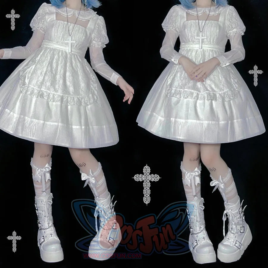 Original Spice Girl Lolita Round Toe Short Boots S22657 - cosfun