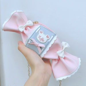 Sweet and Lovely Embroidered Candy Crossbody Bag