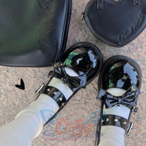 Original Lolita Round Toe Thick Soled Shoes - cosfun