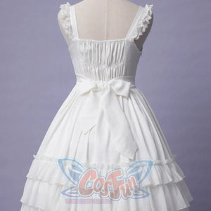 Elegant Lolita High Waist Jumper Skirt - cosfun