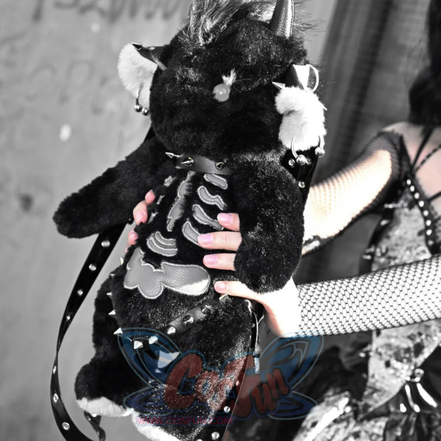 Punk Satan Sheep Doll Crossbody Bag
