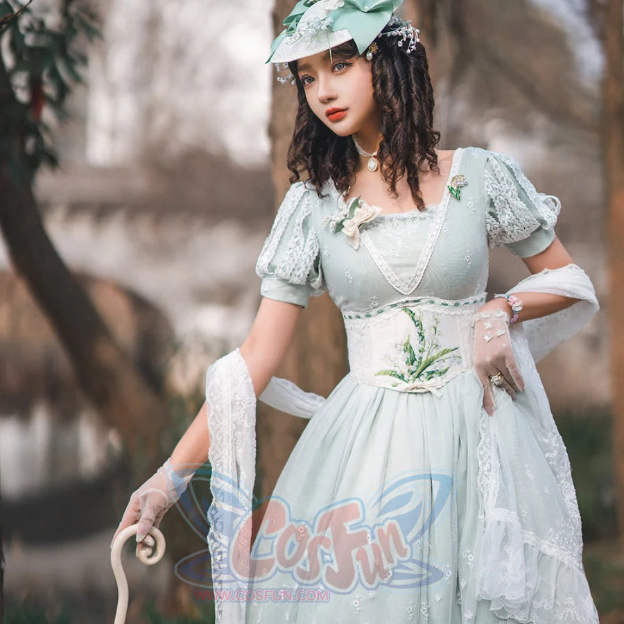 Lily of The Valley Elegant Lolita Corset