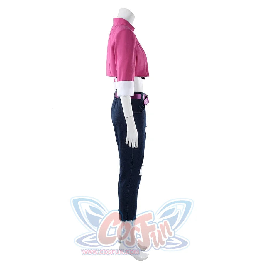 Fantastic Four Invisible Woman Susan Storm Cosplay Costume N09953