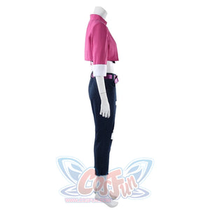 Fantastic Four Invisible Woman Susan Storm Cosplay Costume N09953