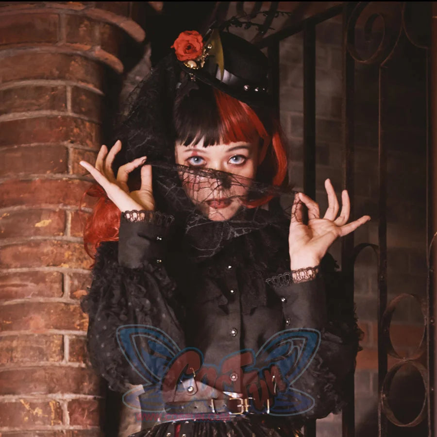 Halloween Gothic Lolita Long Sleeve Shirt S22701