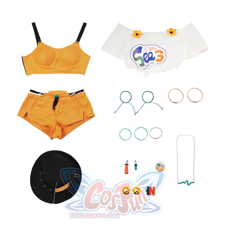 Zenless Zone Zero Belle Cosplay Costume Summer Outfit N09488 Costumes