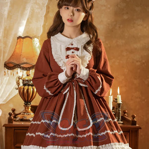 Vintage Daily Princess Lolita Long Sleeve Dress