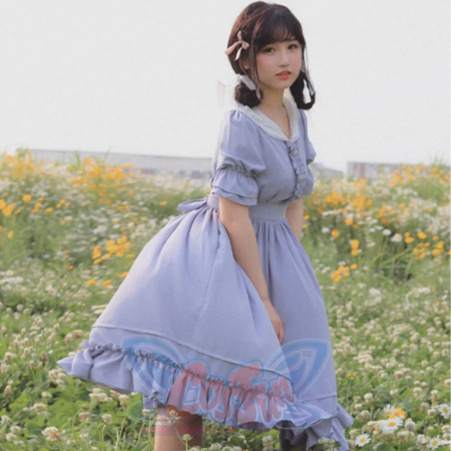 Elegant and Vintage Lolita Slim Dress