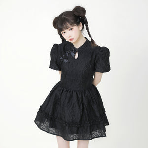 New Chinese Style Sweet and Sexy Lolita Slim Bubble Dress
