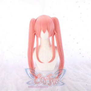 Fate Extra Tamamo No Mae Caster Cosplay Wigs Pigtails Curly Hair Fgo