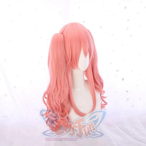 Fate Extra Tamamo No Mae Caster Cosplay Wigs Pigtails Curly Hair Fgo