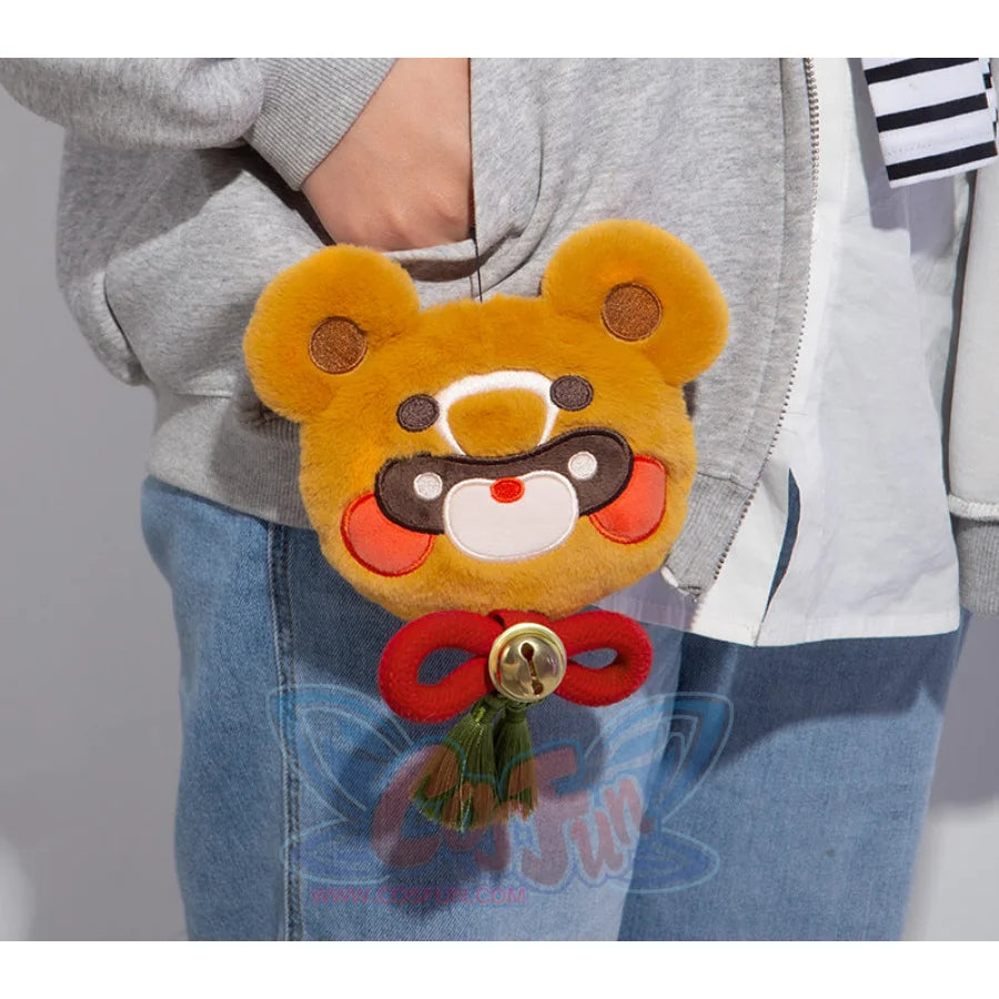 Genshin Impact Guoba Plush Coin Purse Pendant