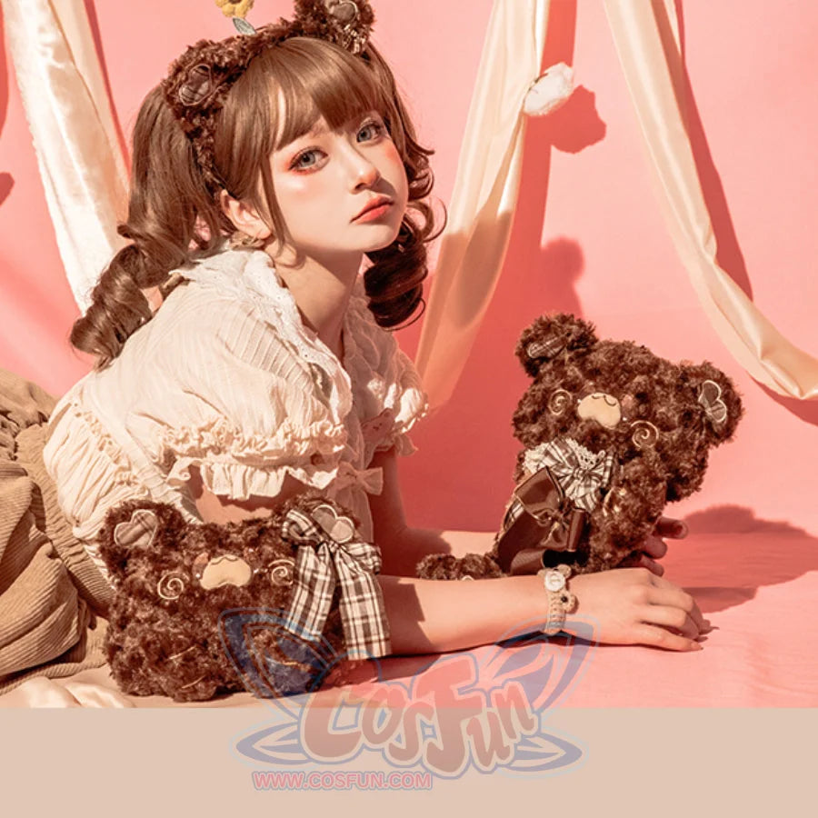 Lovely Lolita Lazy Bear Crossbody Bag