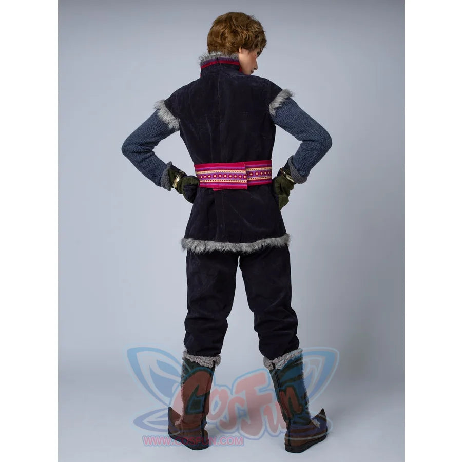 Kid Kristoff cosplay costume back view