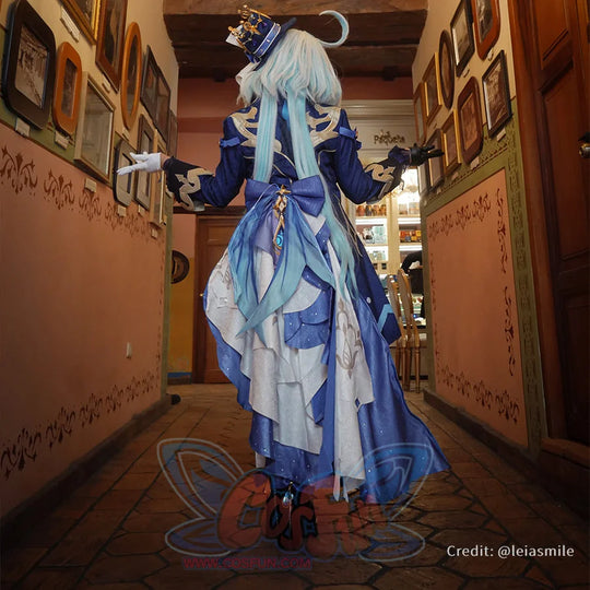 Genshin Impact White Furina Hydro Archon Cosplay Costume C08735 AAA Costumes