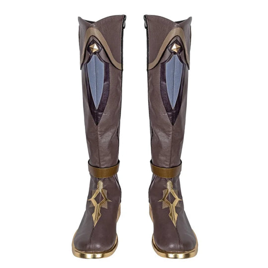 Genshin Impact Kaeya Alberch Cosplay Shoes Men Boots C00266-S Eur 36 &