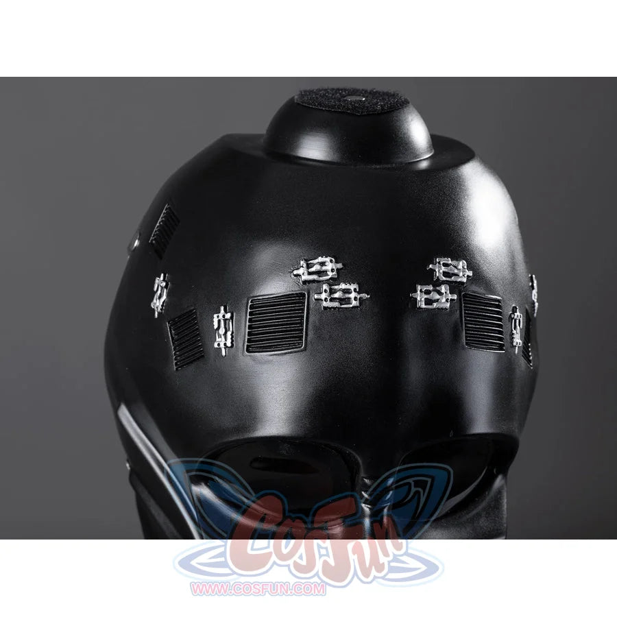 darth vader custom motorcycle helmet Handmade 3D Printed, Gunmetal Finish, Real Metal Izacprints Star Wars Imperial TIE Fighter