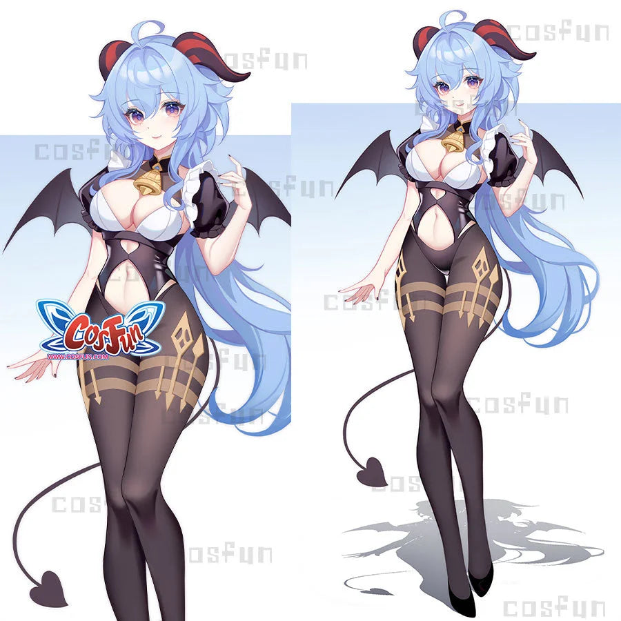 【POLL】Deposit COSFUN Gesnhin Impact Ganyu Derivative Cosplay Costume Sexy Outfit $1 Costumes
