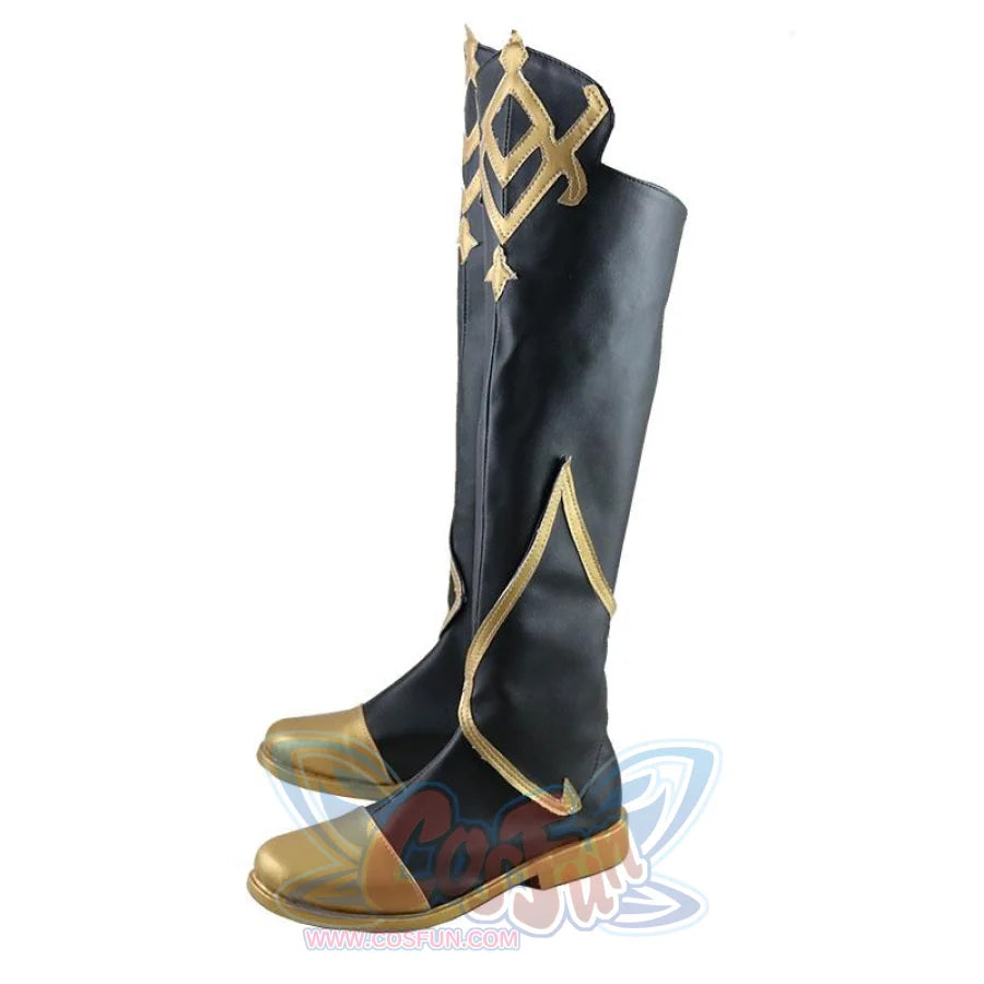 Genshin Impact Aether Cosplay Shoes Men Boots C00104 &amp;