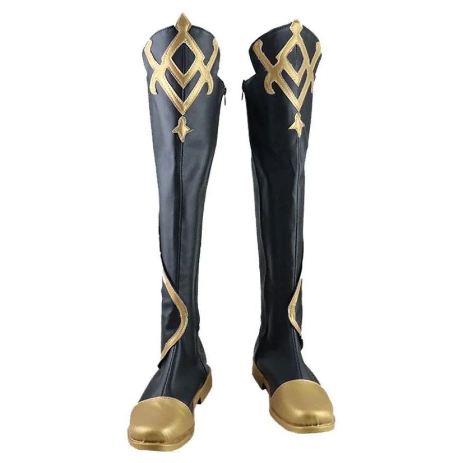 Genshin Impact Aether Cosplay Shoes Men Boots C00104 Eur 34 &amp;