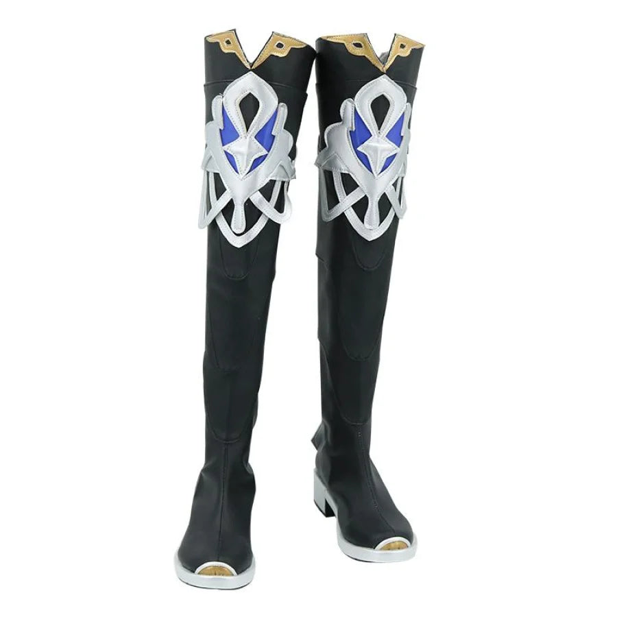 Genshin Impact Albedo Cosplay Shoes Men Boots Mp006329 #38(24Cm) &amp;