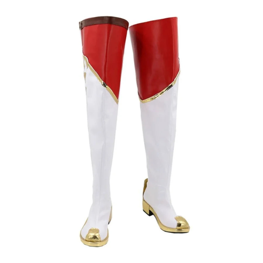 Genshin Impact Amber Cosplay Shoes Women Boots C00087 Eur 34 &