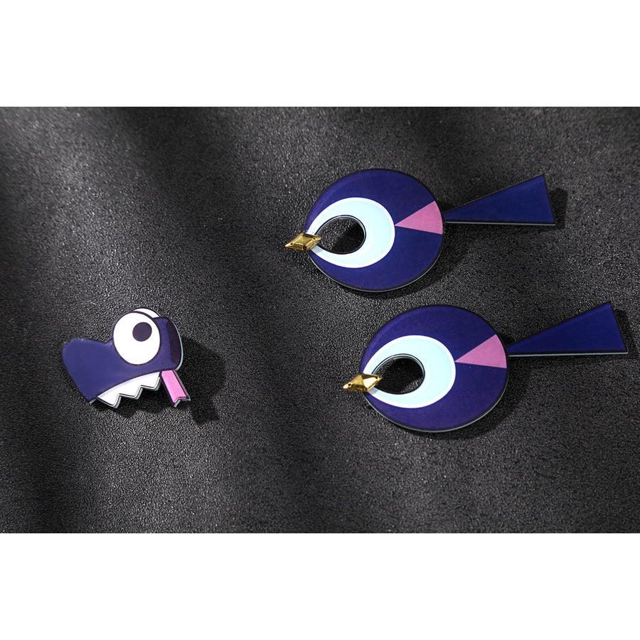 Genshin Impact Citlali cosplay costume pairs an eye earring with a key accessory.
