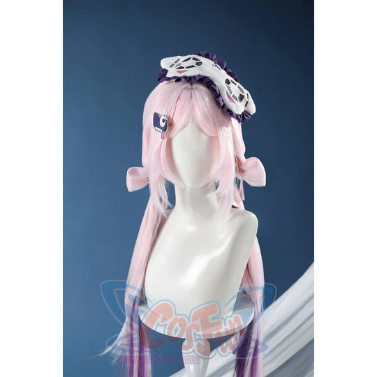 Genshin Impact Citlali cosplay costume pairs a pink wig with a specific headpiece.