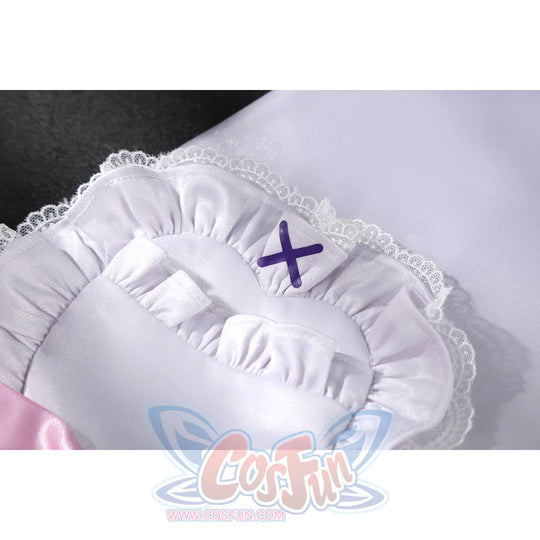 Genshin Impact Citlali cosplay costume white gathered ruffles and delicate lace details.