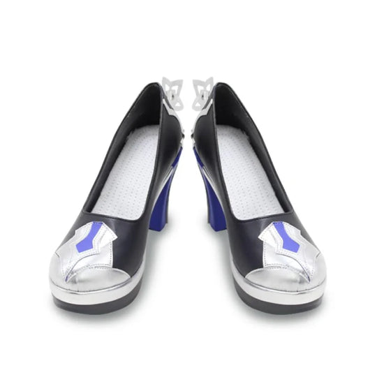 Genshin Impact Eula Cosplay Shoes High Heels C00450 #35(22.5Cm) & Boots
