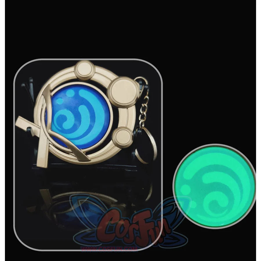 Genshin Impact Inazuma City Vision Pendants C07184 Hydro Props &amp; Accessories