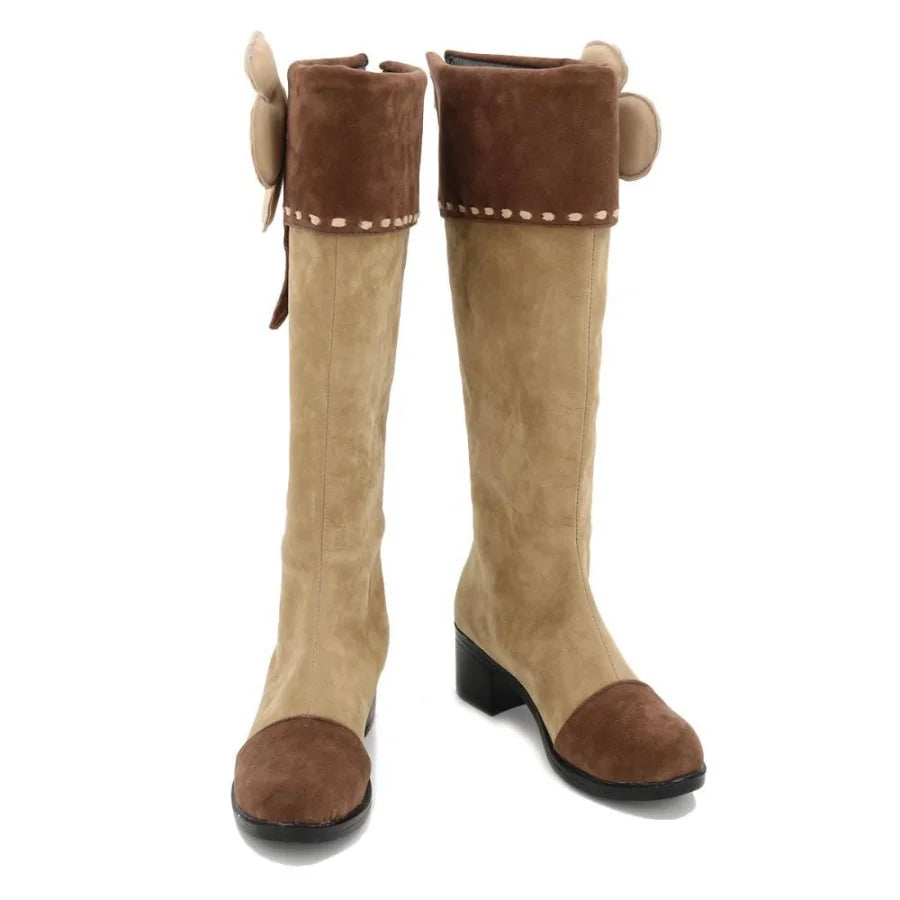 Genshin Impact Klee Cosplay Shoes Women Boots C00106 Eur 34 &amp;